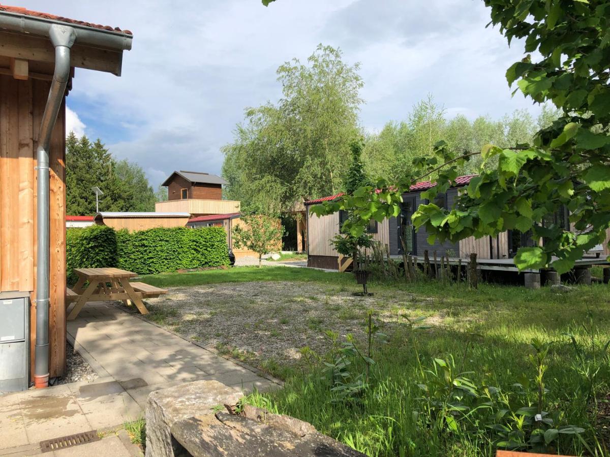 Baumhaus im Herzen vom Unterallgäu Erkheim Exterior foto